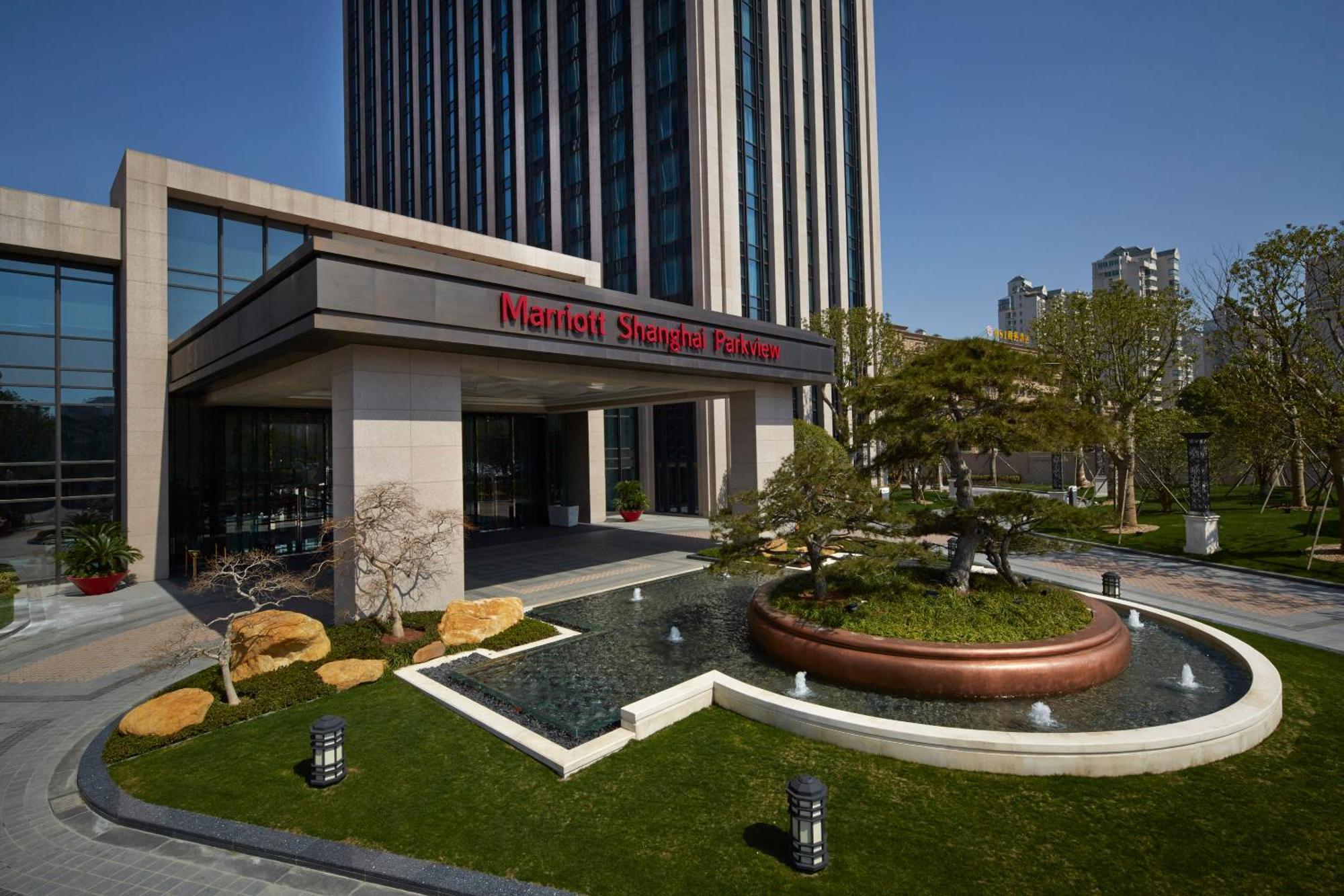 Shanghai Marriott Hotel Parkview Kültér fotó